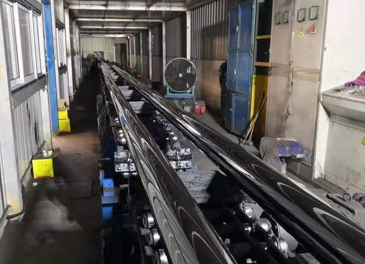 Round two pipes painting Round two pipes painting