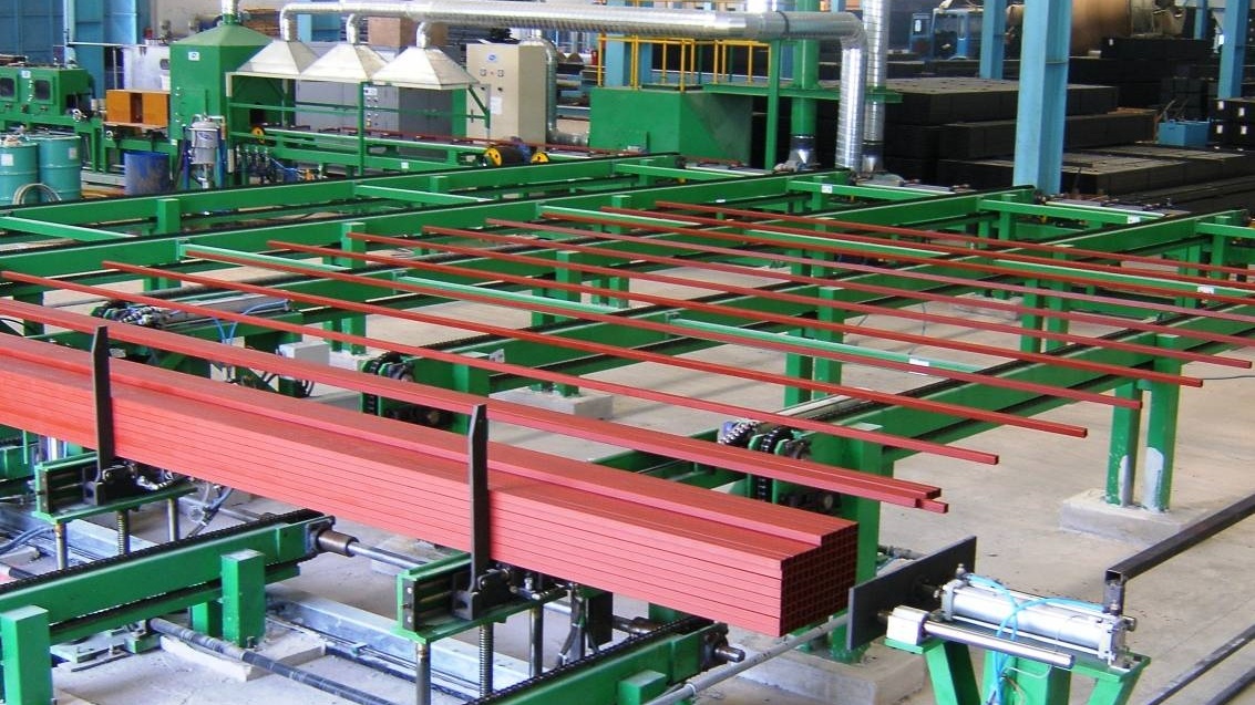 Square Pipe Painting Line Square Pipe Painting Line